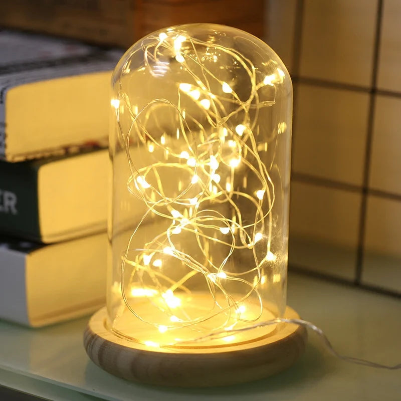 GlowCork 10-Pack – Fairy Bottle Lights | Battery-Operated | Wedding & Party Décor