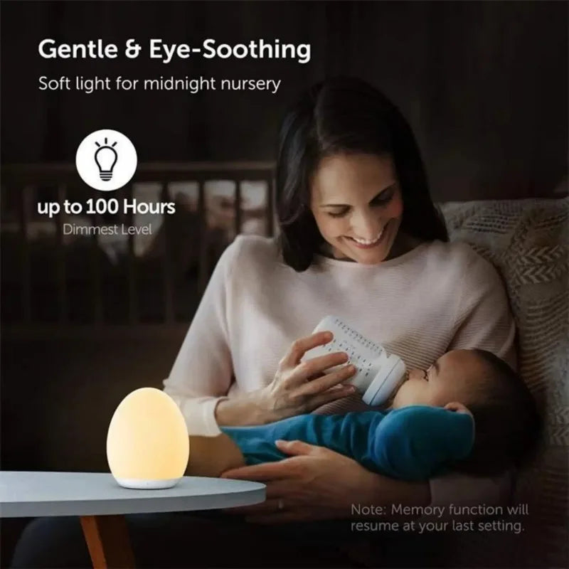 LumiDoze – LED Bedside Lamp for Babies | Nursery Night Light | Dimmable & USB