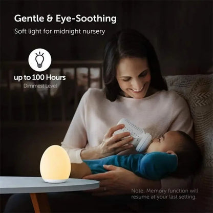 LumiDoze – LED Bedside Lamp for Babies | Nursery Night Light | Dimmable & USB