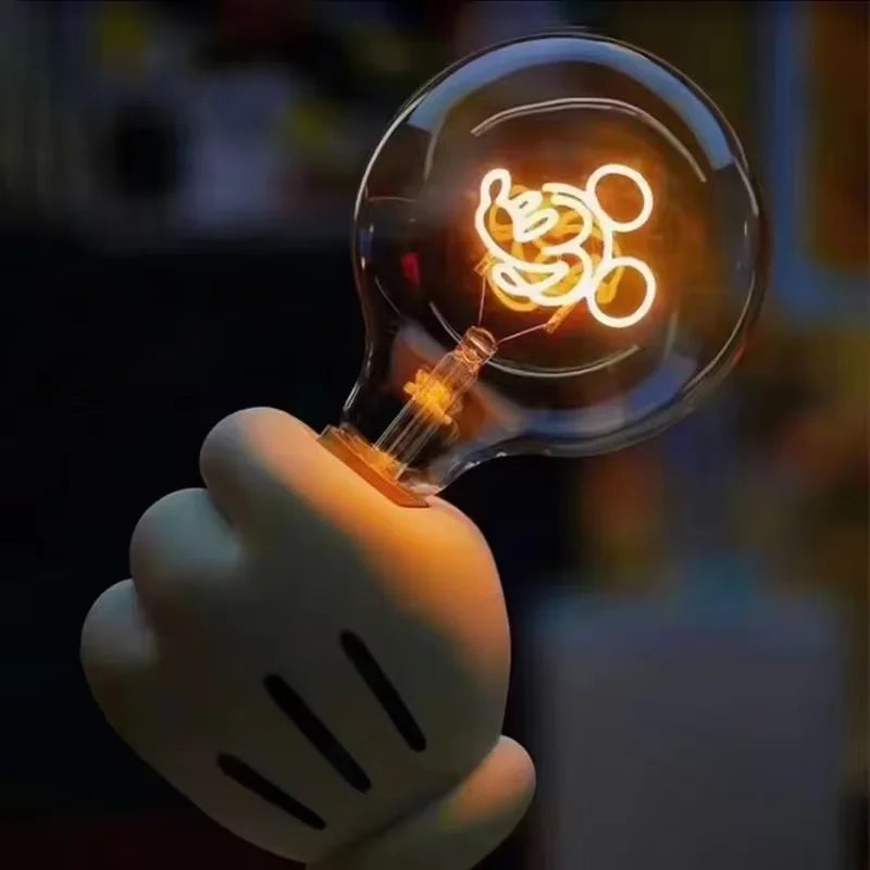 Mickey Hand Glow Lamp – Creative Hand-Holding Table Light for Bedroom & Desk Décor