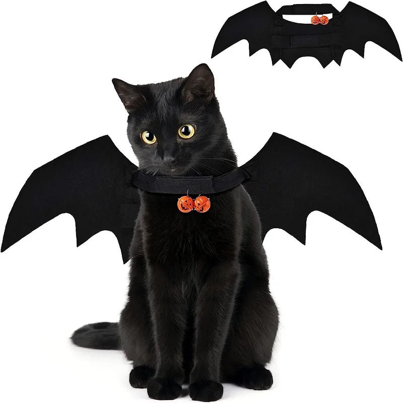 PawBat Costume – Funny Pet Bat Wings for Cats & Dogs | Halloween & Xmas Outfit