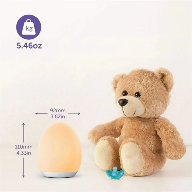 LumiDoze – LED Bedside Lamp for Babies | Nursery Night Light | Dimmable & USB